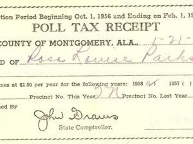 She receives certificate for voting after three attempts