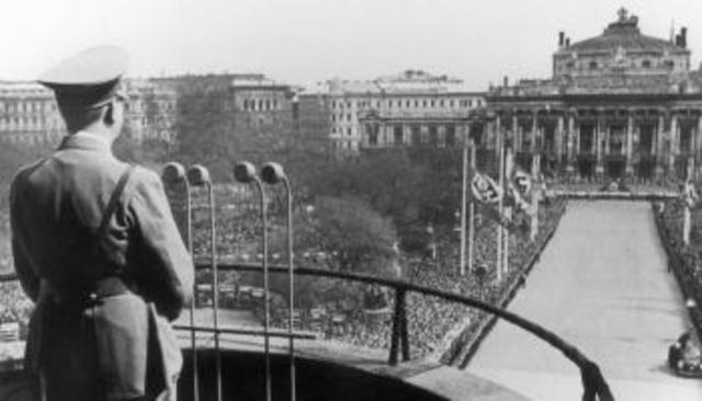 Hitler pledges to undo the Treaty of Versailles