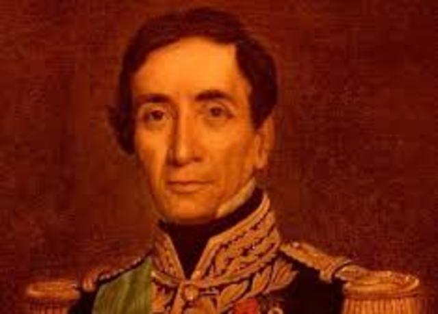 General Andres de Santa Cruz y Calahumana