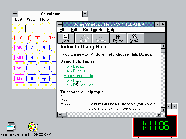 Microsoft Windows 3.X