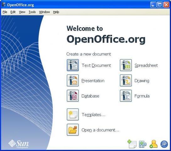 OpenOffice.org disponible Windows & Linux