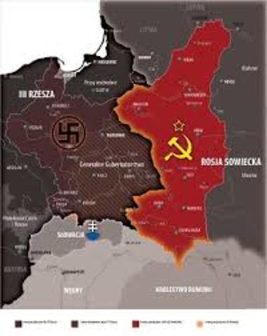 Soviet invades Poland