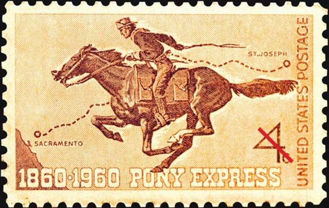 Pony Express Established