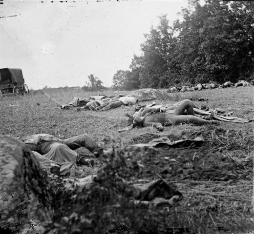 Battle of Gettysburg Ends