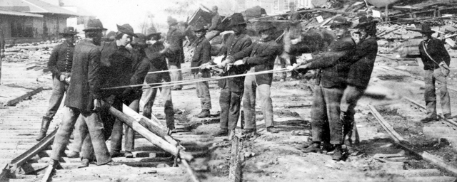 Sherman's Army Arrives in Savannah