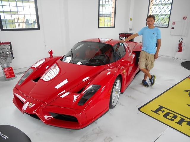 Zach traveled to Europe