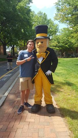 Zach got Accepted to WFU
