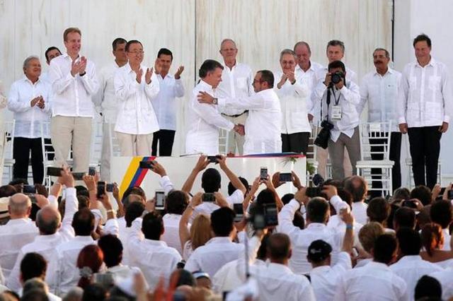 Acuerdo final de la paz.