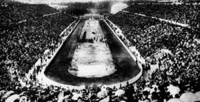Modern Olympics held in Athens