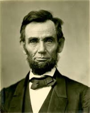 Abraham Lincoln is elected president