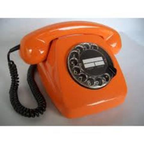 Telefono fijo de disco