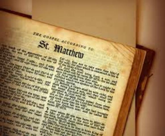The Gospel Of Mathew