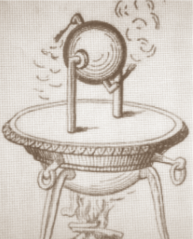 Se crea la primera maquina de vapor: