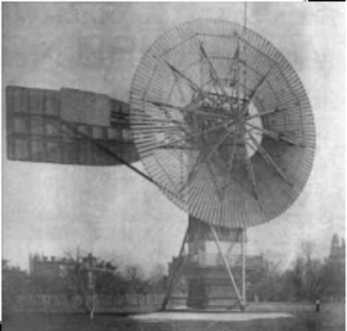 Turbina eólica para producir electricidad