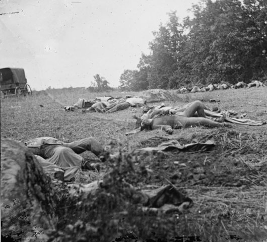 The Battle of Gettysburg, Pennsylvania
