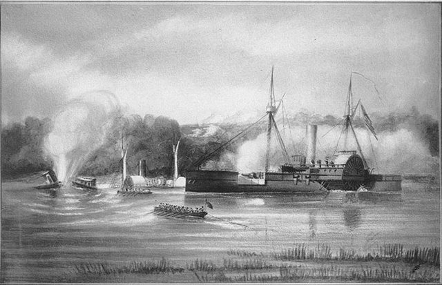 Civil War Ships Accidentally Destroyed