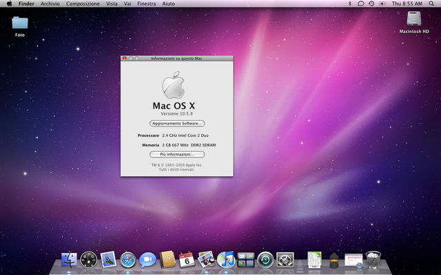 Mac OS X Leopard 10 .5