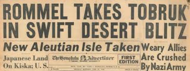 The British Force Rommel Back