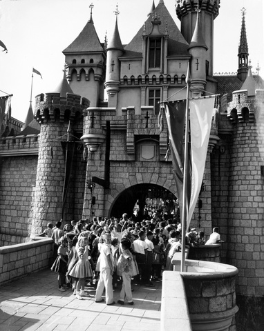 Disneyland opens