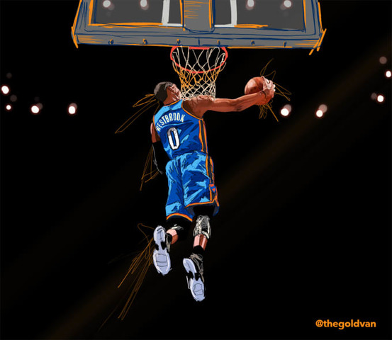 Reverse dunk heard around the world