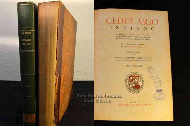 CEDULARIO INDIANO DE DIEGO DE LA ENCINA
