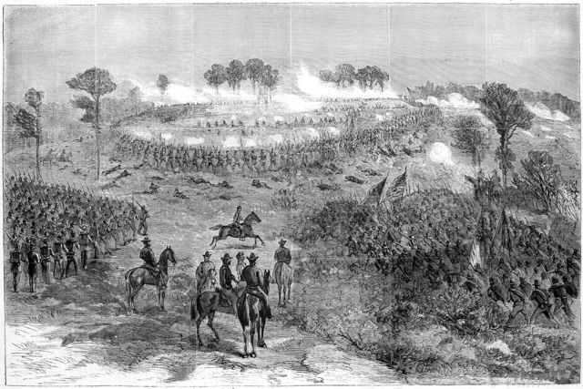 The Battle of Fort Harrison