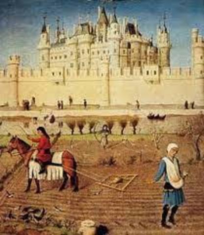 modo de producción feudal 900 años DC.