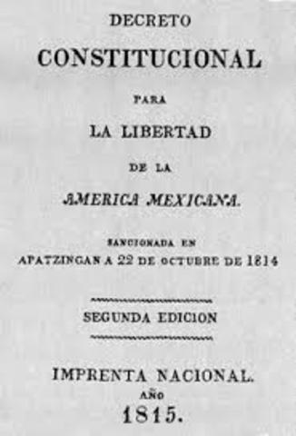 Decreto Constitucional para la Libertad de la América Mexicana