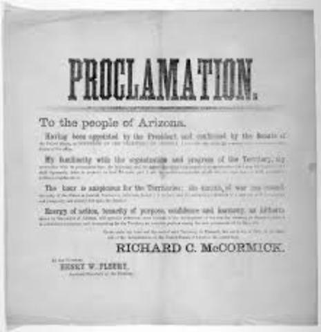 Proclamation of Peace