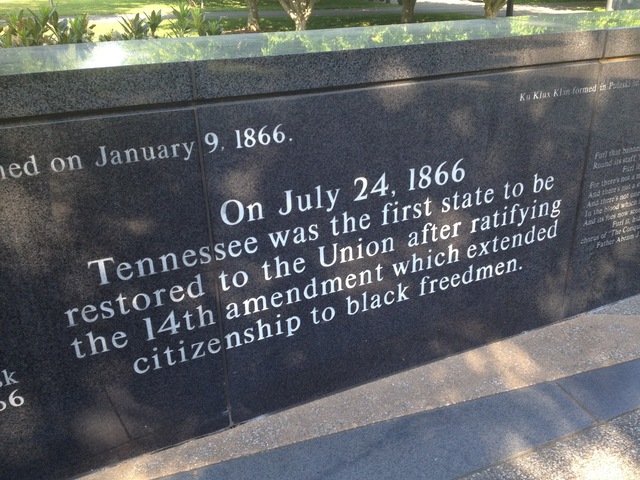 Tennessee is Readmitted into the Union