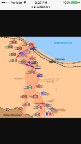 Battle of El Alamein (First Battle)