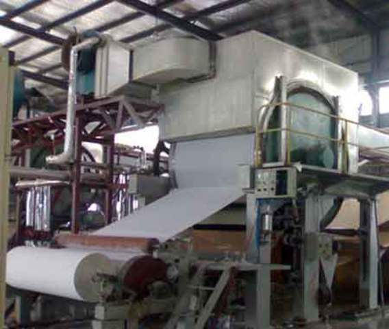 Máquinas papeleras de mesa plana.