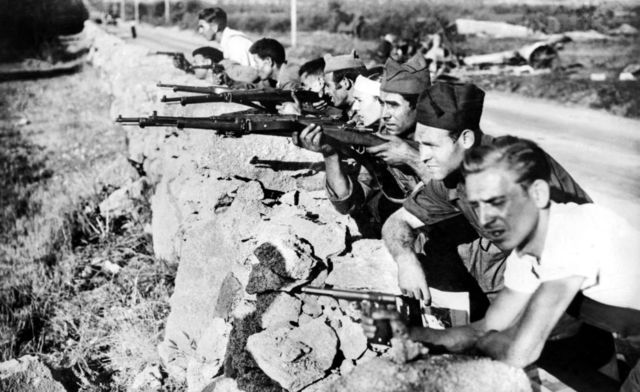 Comienzo de la Guerra civil