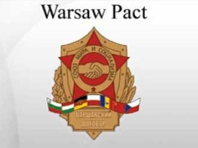 Warsaw Pact Signed