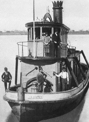 Carbón como combustible de barcos