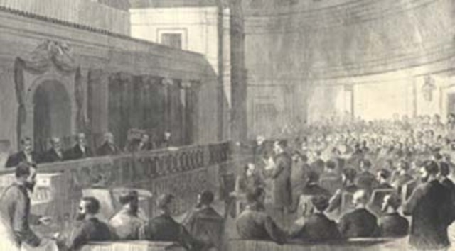 Congress Admits and Refuses Admission to Certain States