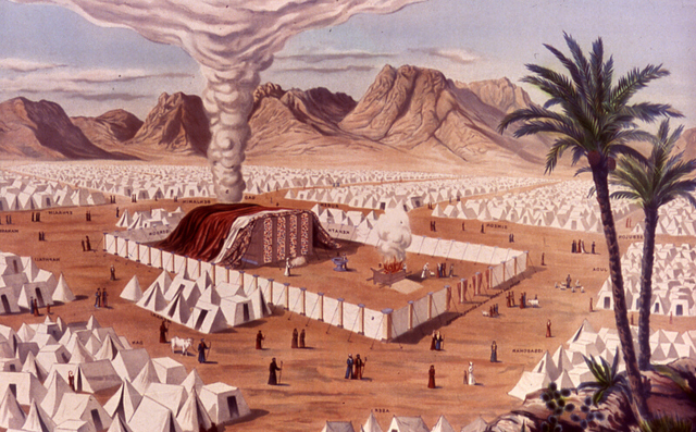 la nube sobre el tabernaculo