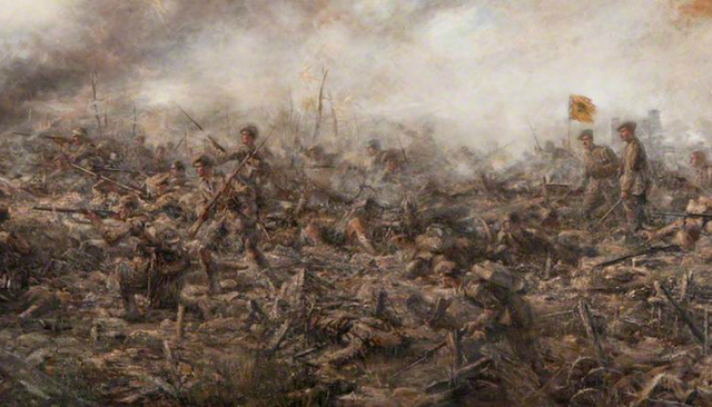 Start of the Battle of Loos