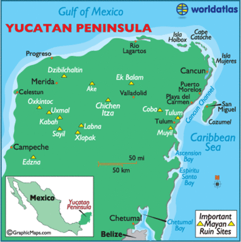 The Yucatan Peninsula