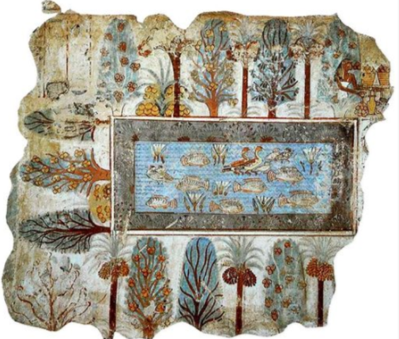 Title: ​Pond in Garden