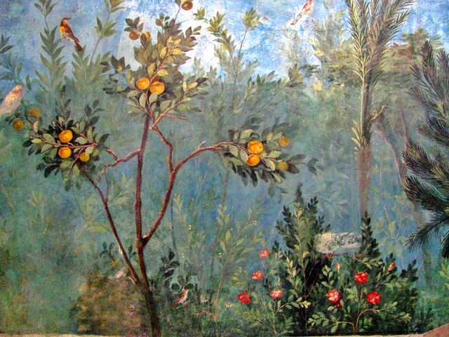 ​Title:  Painted Garden, Villa of Livia