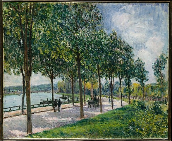 ​Title:  Allée of Chestnut Trees