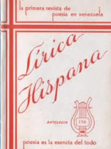 Primera mención del curso "Lírica Hispánica" (Caracas)