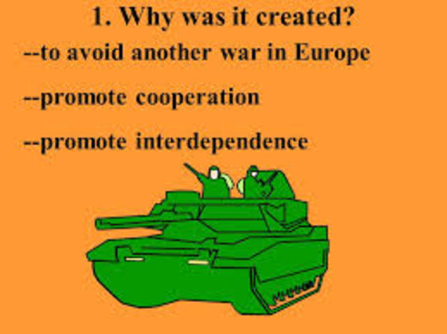 the creation of a common  market of coal  and steel