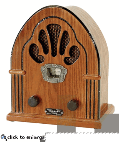 la radio per l'entreteniment