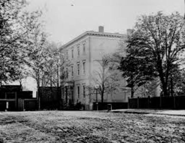 Lincoln in Confederate White House