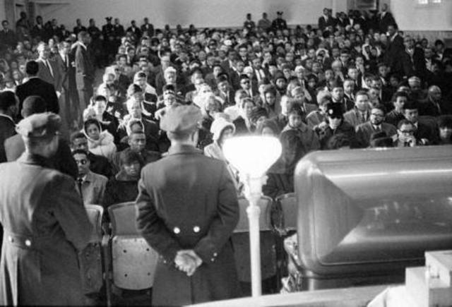 Malcolm X's funeral