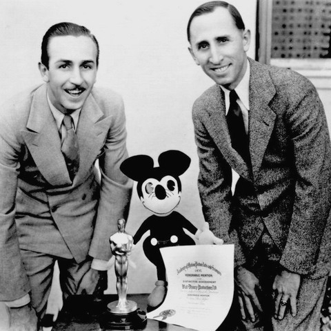 Mickey ganha o Oscar