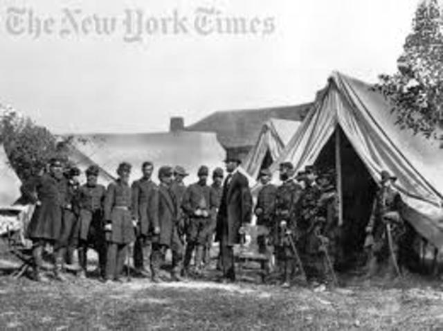 Lincoln looks for Reinforcments