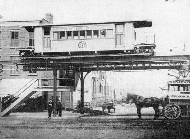 First Elevated Railroad is in Function